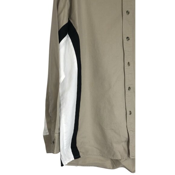 Vintage Wrangler Shirt Mens Size Medium Western Southwestern Button Down - Picture 2 of 11